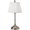 Image de Markslöjd, Lampe de table, OXFORD Table 1L Offwhite/Antique Brass (E14)