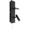 Image de Markslöjd, Plafonnier, CARICA Wall 1L LED Black