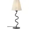 Image de Markslöjd, Lampe de table, VEYA Table 1L Black/Beige (E14)