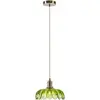 Image de Markslöjd, Suspension, KURAGE Pendant 1L Antique Brass/Green (E27)