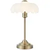 Image de Markslöjd, Lampe de table, KURAGE Table 1L Antique Brass/White (E27)