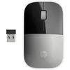 Image de HP Z3700 - Souris - sans fil - 2.4 GHz - récepteur sans fil USB - argent