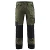 Image de Pantalon De Travail Paysagiste Vert Armée/noir Taille 48