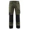 Image de Pantalon De Travail Paysagiste Vert Armée/noir Taille 42c