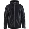 Image de Veste softshell BLAKLADER à capuche - Noir/gris - 494925179992S