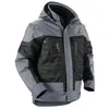 Image de Veste à Capuche Hiver Noir/gris Taille Xl