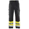 Image de Pantalon Haute Visibilité Noir/jaune Fluorescent Taille 42