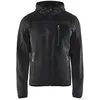 Image de Veste De Travail Tricotée à Capuche Gris Anthracite/noir Taille Xxl