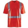 Image de T-shirt Haute Visibilité Col V Taille S