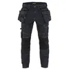 Image de Pantalon De Travail Haute Visibilité Jaune Fluorescent/noir Taille 60c