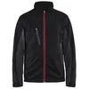 Image de Veste Softshell Noir/rouge Taille M