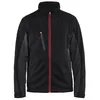 Image de Veste Softshell Noir/rouge Taille Xl