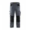 Image de Pantalon artisan BLAKLADER Sans poches flottantes T.42 - GRIS CLAIR/NOIR - 155618609499-42