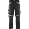 Image de Pantalon De Travail Artisan Sans Poches Flottantes Noir/gris Taille 42