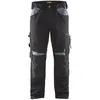 Image de Pantalon De Travail Artisan Sans Poches Flottantes Noir/gris Taille 44