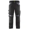 Image de Pantalon De Travail Artisan Sans Poches Flottantes Noir/gris Taille 50