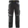 Image de Pantalon De Travail Artisan Sans Poches Flottantes Noir/gris Taille 52