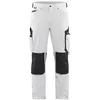Image de Pantalon De Travail Peintre Stretch 4d Blanc/gris Foncé D120