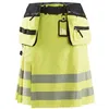 Image de Kilt Haute Visibilité Jaune Fluo Noir C50