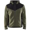 Image de Veste tricotée BLAKLADER Softshell - Vert foncé/Noir - 594025364199XXL