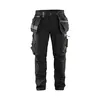 Image de Pantalon de travail artisan + stretch noir T42 - BLÅKLÄDER - 159918609900C48