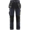 Image de Pantalon de travail artisan + stretch bleu marine/noir T38 - BLÅKLÄDER - 159918608699C44