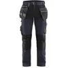 Image de Pantalon de travail artisan + stretch bleu marine/noir T44 - BLÅKLÄDER - 159918608699C50