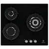 Image de Electrolux EGT6633NOK - Table de cuisson au gaz - 3 plaques de cuisson - Niche - largeur : 56 cm - profondeur : 48 cm - noir