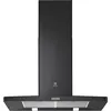 Image de Electrolux EFF90462OK - Hotte - hotte décorative - largeur : 89.8 cm - profondeur : 50 cm - evacuation & recyclage - noir