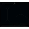 Image de Electrolux EIV63343 - Table de cuisson à induction - 3 plaques de cuisson - Niche - largeur : 56 cm - profondeur : 49 cm - avec avant biseauté - noir
