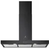 Image de Electrolux LFT419K - Hotte - hotte décorative - largeur : 89.8 cm - profondeur : 45 cm - evacuation & recyclage - noir