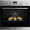 Image de Electrolux 600 EOD3C00X - Four - encastrable - niche - largeur : 56 cm - profondeur : 55 cm - hauteur : 60 cm - avec système auto-nettoyant - classe A - acier inoxydable