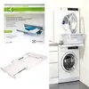 Image de Kit superposition avec tablette coulissante 902980253/6 pour Lave linge