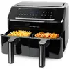 Image de Emerio Friteuse à air chaud, Smart Fryer, 3,6+3,6L, Cool touch, Friteuse, Noir