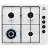 Image de Electrolux 300 Slim line EGS6414W - Table de cuisson au gaz - 4 plaques de cuisson - Niche - largeur : 55 cm - profondeur : 47 cm - blanc