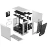 Image de Fractal Design Meshify 2 Nano - Tour Mini-ITX (verre trempé) - pas d'alimentation (ATX) - blanc - USB/Audio
