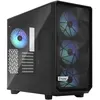 Image de Fractal Design Meshify 2 Lite - Tour - ATX étendu - panneau latéral fenêtré (verre trempé) - pas d'alimentation (ATX) - teinte claire TG noir RGB - USB/Audio