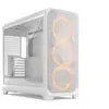 Image de Fractal Design Meshify 3 XL - FT - ATX étendu - panneau latéral fenêtré (verre trempé) - pas d'alimentation (ATX) - blanc TG teinte foncée - USB/Audio