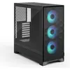 Image de Fractal Pop 2 Air Black TG RGB (schwarz, Tempered Glass) (ATX, mATX, Mini-ITX), Boîtier PC, Noir