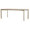 Image de Table a manger fixe sans tiroir 8 personnes rectangulaire en Bois 200 x 200 x 75 cm