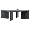 Image de Venture Home - Table basse carré Rogaland marron foncé