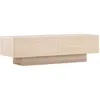 Image de Venture Home - Meuble TV 2 portes Cuenta blanc
