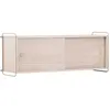 Image de Venture Home - Etagère murale 2 portes 48 x 122 cm Paris blanc