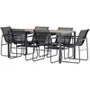 Image de Venture Home, Table de jardin + table de balcon, Lampedusa (160 x 90 x 75 cm)