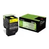 Image de Lexmark 802Y - Jaune - original - cartouche de toner LCCP, LRP - pour Lexmark CX310dn, CX310n, CX410de, CX410dte, CX410e, CX510de, CX510dhe, CX510dthe