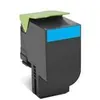 Image de Lexmark 802XC - À rendement extrêmement élevé - cyan - original - cartouche de toner LCCP, LRP - pour Lexmark CX510de, CX510de Statoil, CX510dhe, CX510dthe
