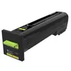 Image de Lexmark - Capacité très élevée - jaune - original - cartouche de toner LCCP, Entreprise Lexmark - pour Lexmark CS820de, CS820dte, CS820dtfe