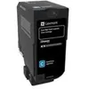 Image de Lexmark - À rendement élevé - cyan - original - cartouche de toner LCCP, LRP, Entreprise Lexmark - pour Lexmark CX725de, CX725dhe, CX725dthe