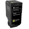 Image de Lexmark - Jaune - original - cartouche de toner LCCP, Entreprise Lexmark - pour Lexmark CS720de, CS720dte, CS725de, CS725dte, CX725de, CX725dhe, CX725dthe