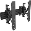 Image de Multibrackets Support mural Push in Pop out, 40"-75", noir (Mur, 40 kg, 40" - 75"), Support mural pour TV, Noir